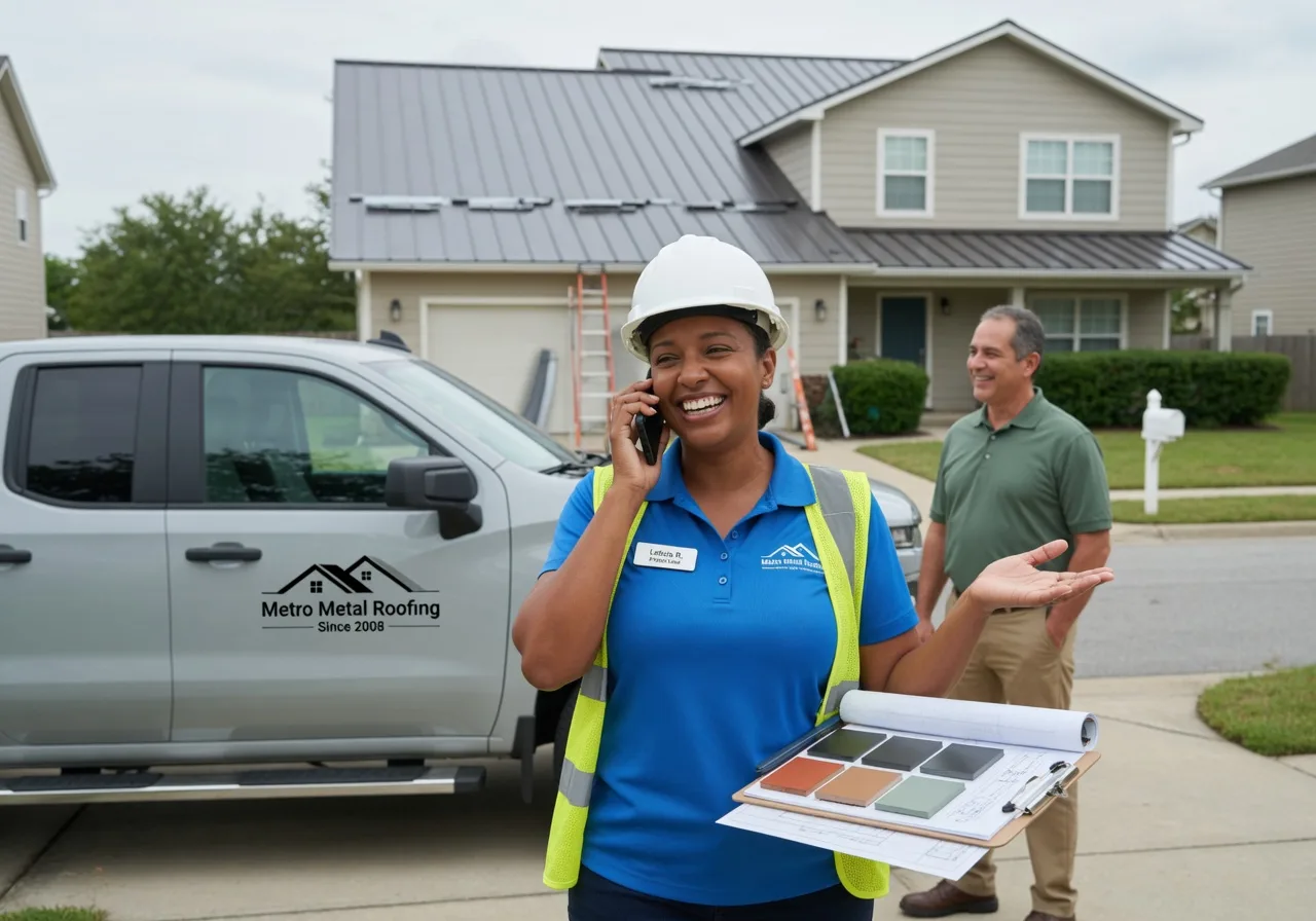 Storm Damage Metal Roof Repair in Chesterfield, MA